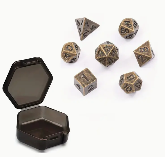 Micro Dice w/o case - Bronze